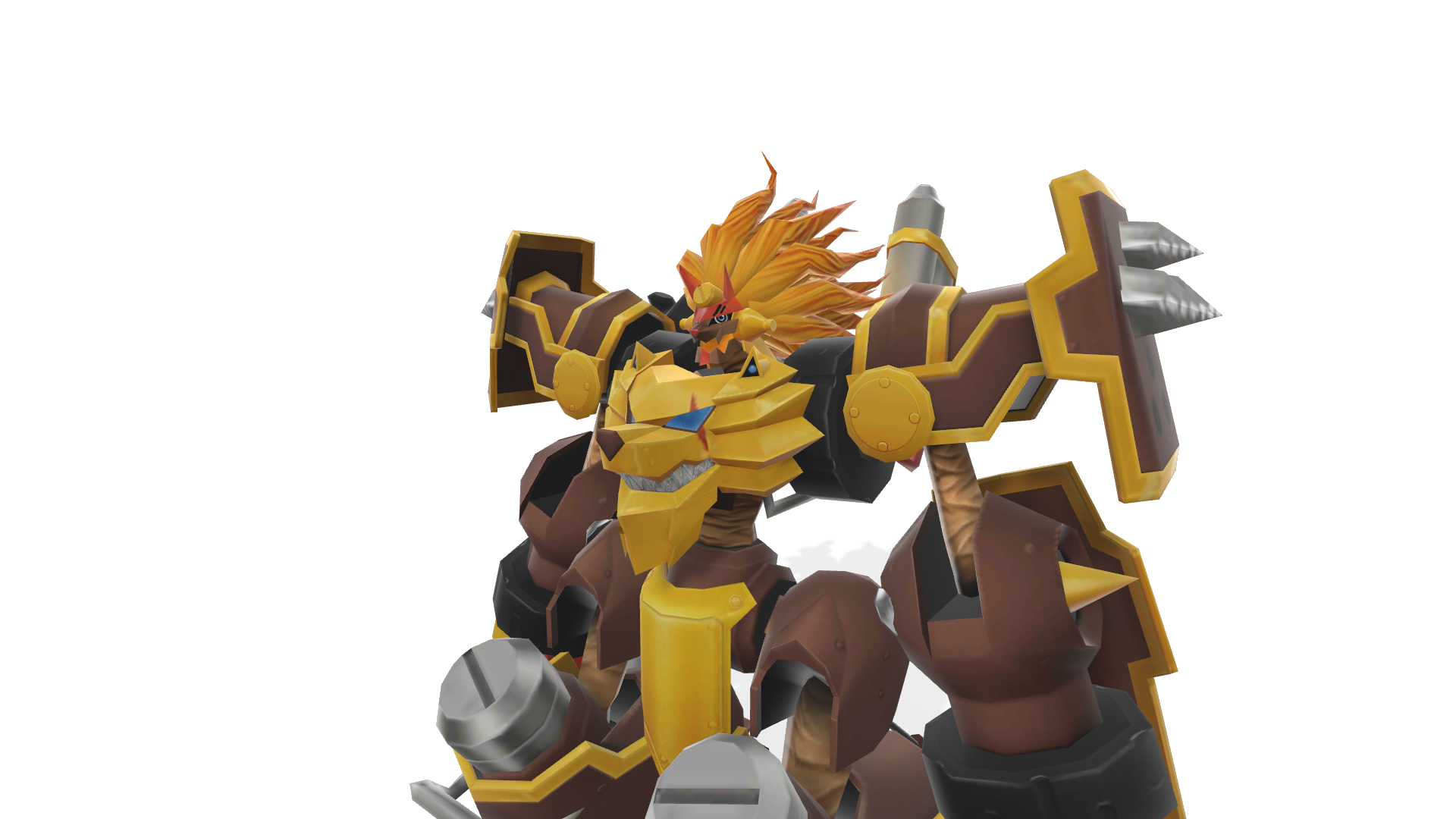 Mobile - Digimon Links - Omnimon Alter-S - The Models Resource