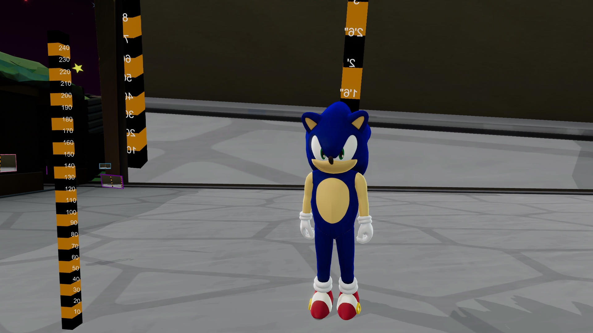 Movie Sonic Meets Fleetway In VR CHAT!! 