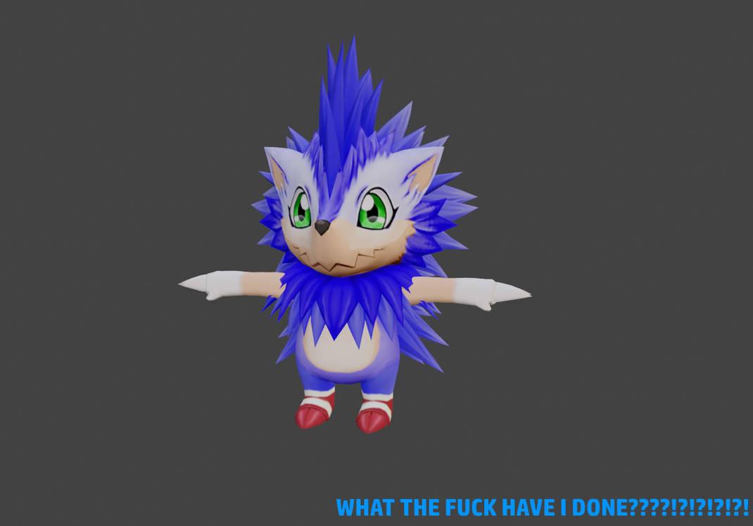 SONIC MEETS BLACK ROSE IN VR CHAT 