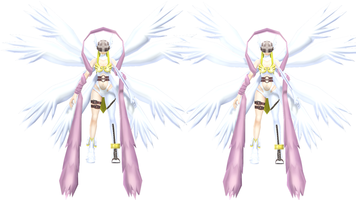 Angewomon - DIGIMON SUPER RUMBLE MODEL DOWNLOAD by WarGrey-sama on ...