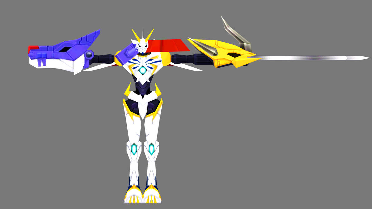 OmegamonX - ReDigitize Decode MODEL DOWNLOAD by WarGrey-sama on DeviantArt
