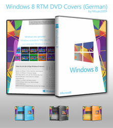 Windows 8 RTM DVD Covers (de-DE)