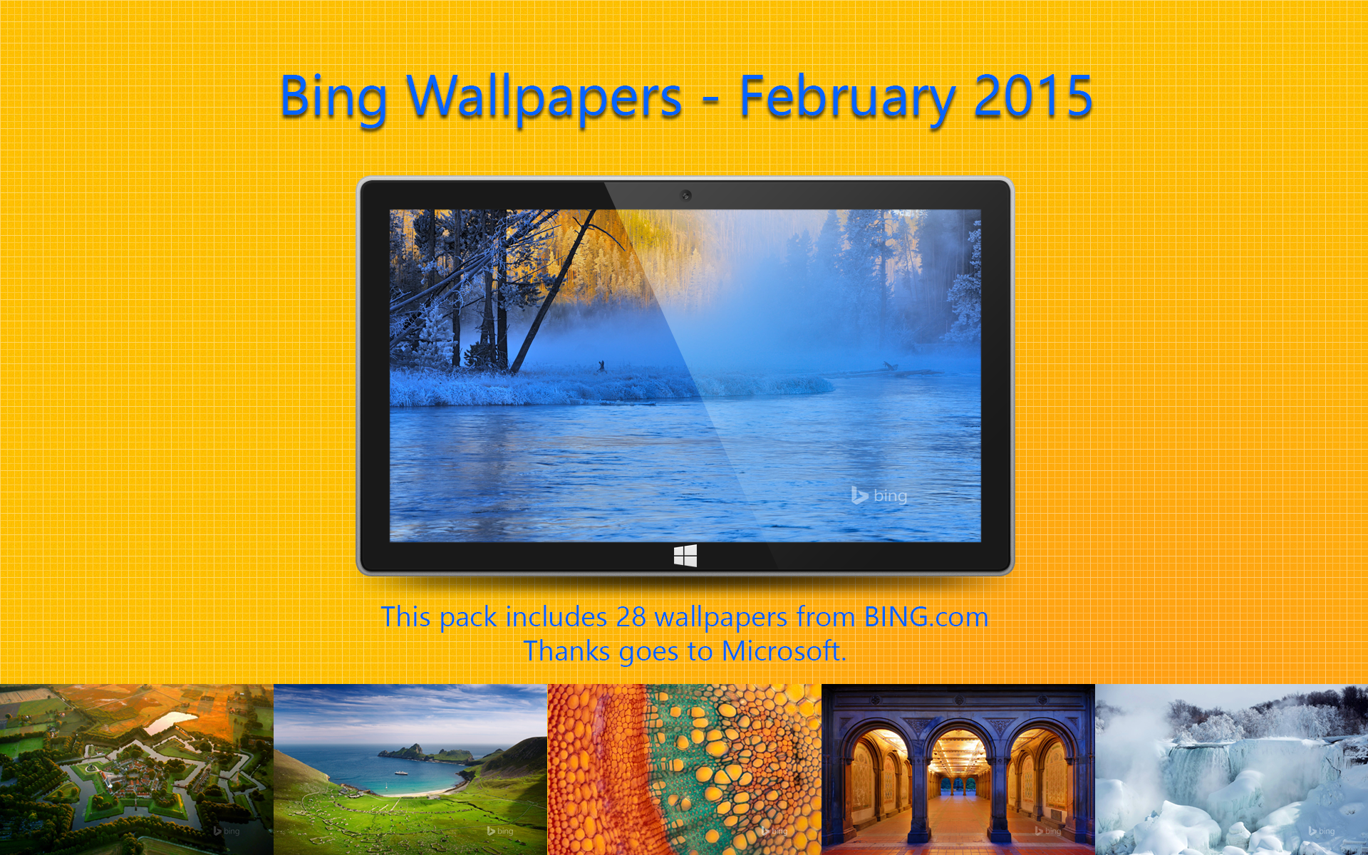 Bing Wallpapers - February 2015