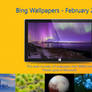 Bing Wallpapers - February 2016
