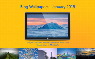 Bing Wallpapers - January 2019