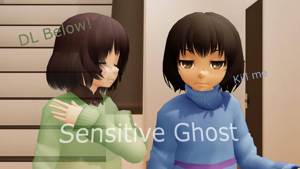 [MMD] .:Sensitive ghost:. [DL] by Flufyfoxy15 on DeviantArt