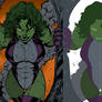 She-Hulk by inker guy FLATS