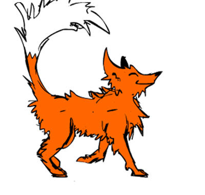 Walking fox by akatsuki-issa on DeviantArt