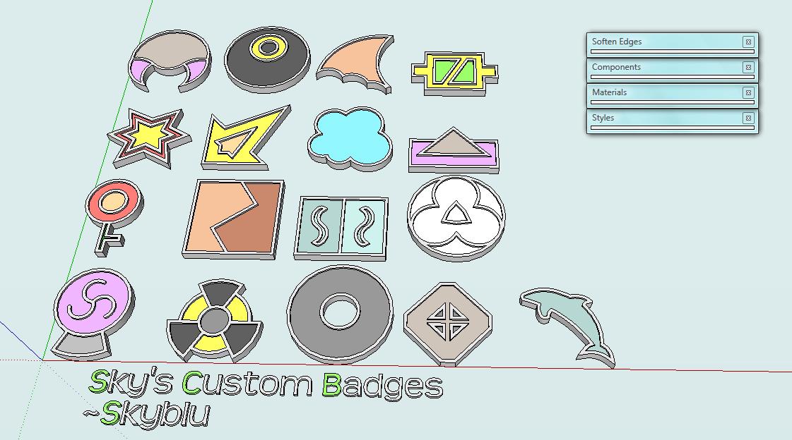 My Custom Badges.