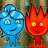 Angry Ice Girl and Fire Boy
