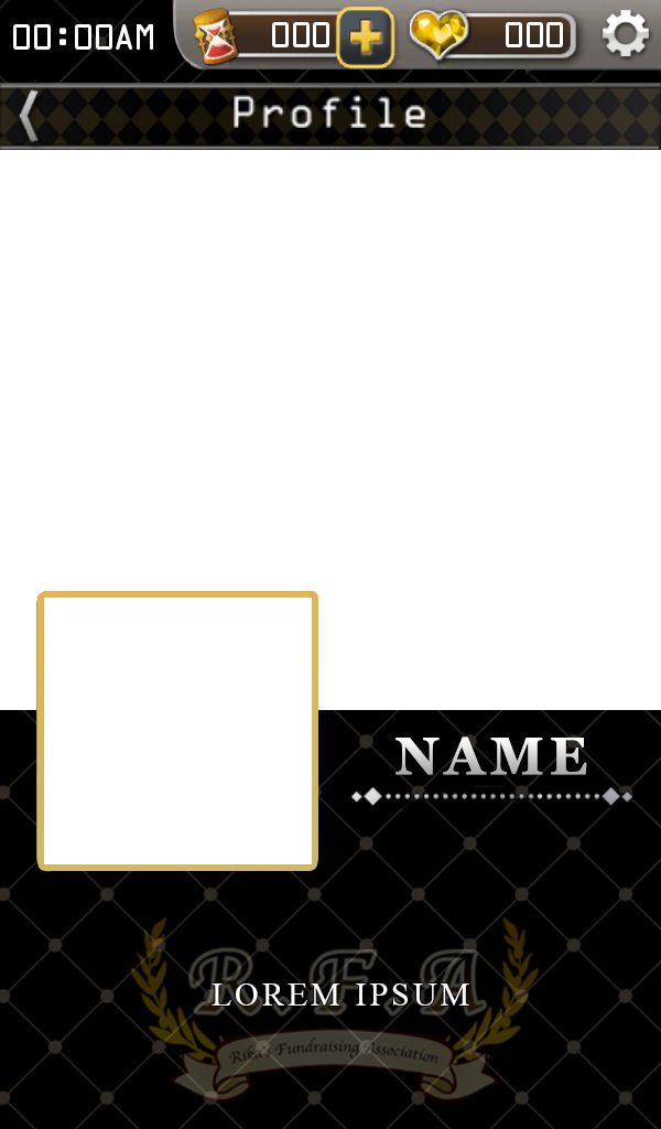 F2u Mystic Messenger Profile Template By Avistella On Deviantart