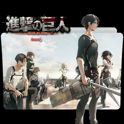 Attack on titan Season 4 Part 3 icon folder by ahmed2052002 on