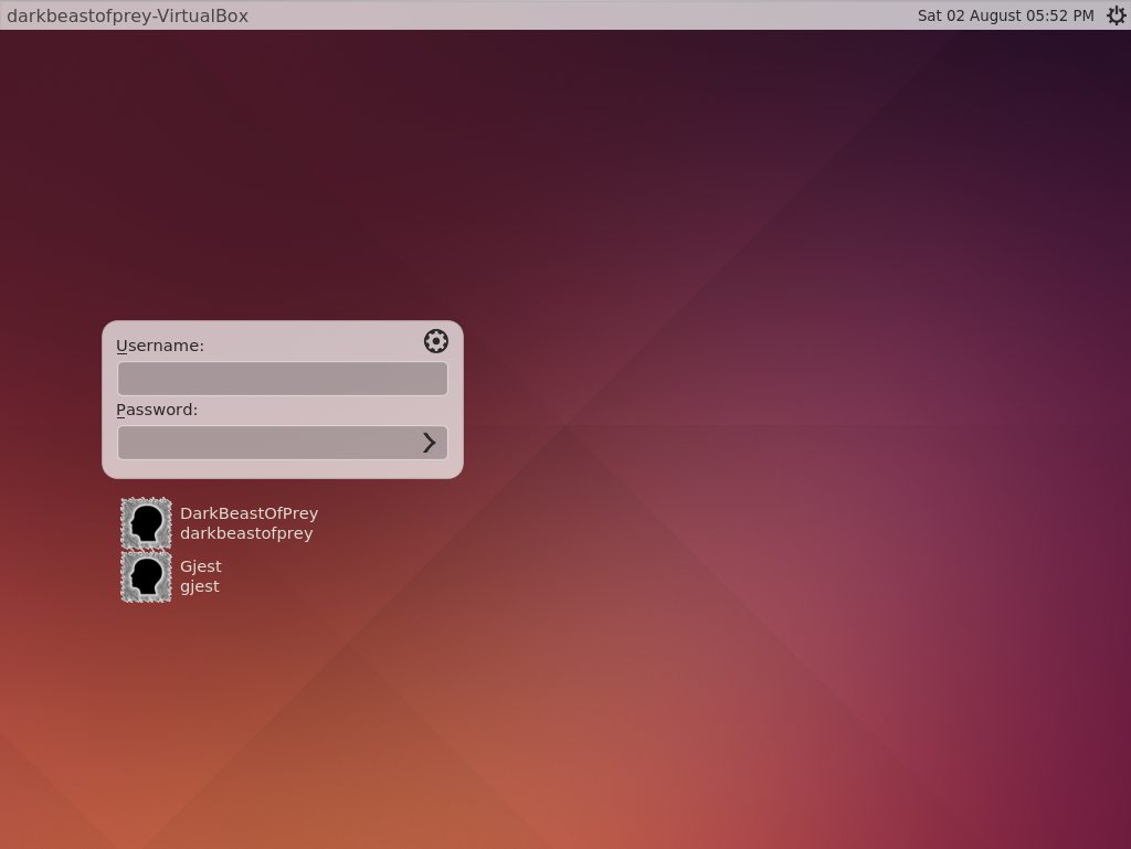 Unity Radiance_KDM 1.1 - KDE login manager