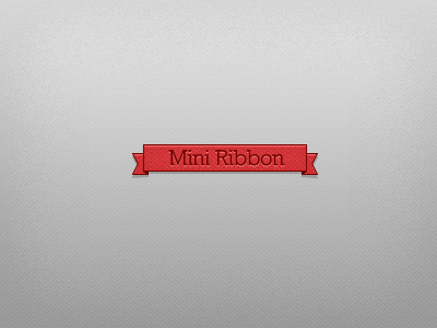 Mini Ribbon