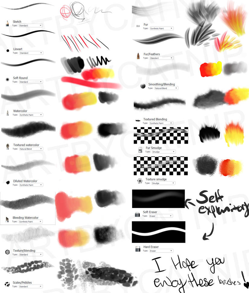 Catnip S Sketchbook Pro Brushes By Cat Nipp On Deviantart Three variations of line art foliage brushes for trees and bushes, which can be used to draw in realistic or cartoony styles. sketchbook pro brushes by cat nipp