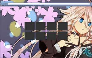 IA (Vocaloid) Chrome Theme