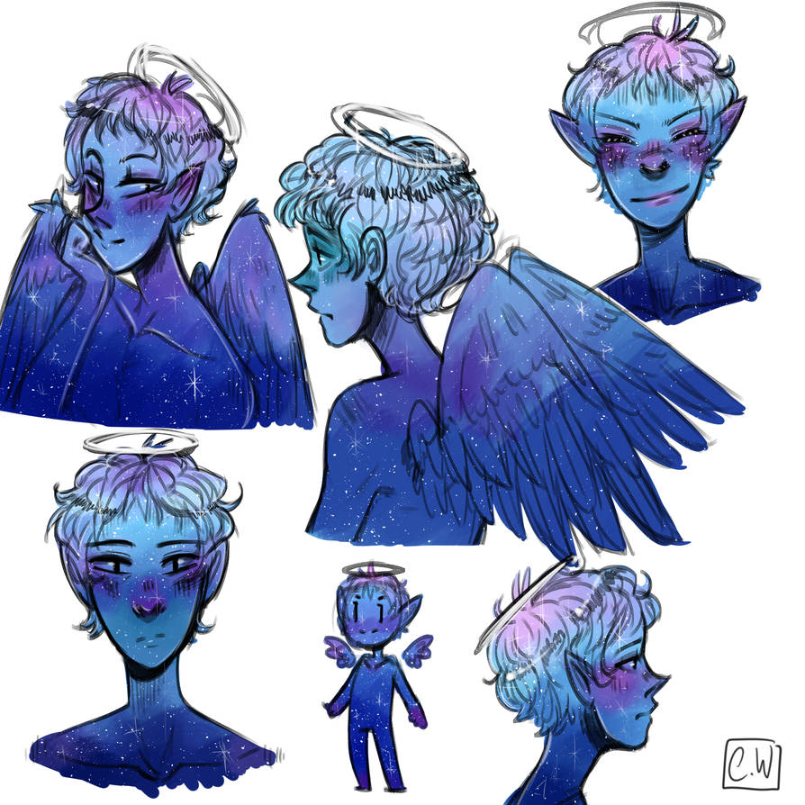 angel boi Lance by camilladrawsXD on DeviantArt