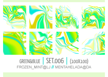 006. green-and-blue textures