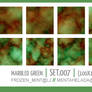 007 - marbled green textures
