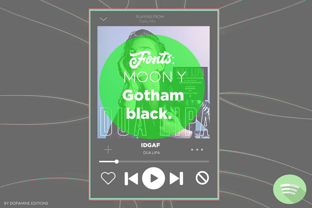 Spotify Template By Gia by xholyghost on DeviantArt