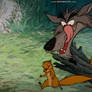 The wolf from sword in the stone