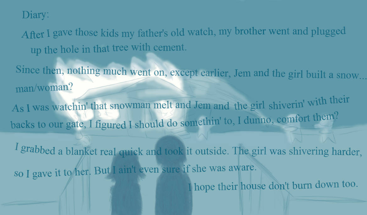 Boo Radley's Diary (Entry 6) by iGoldstar16 on DeviantArt