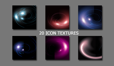 20 Light Icon Textures