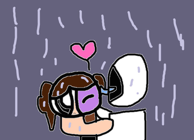 Kissing in the Rain by StaceyIto10 on DeviantArt