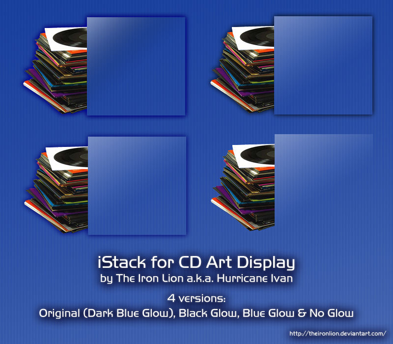 Cd Stack Display iStack for CD Art Display by TheIronLion on DeviantArt