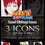 Naruto II Sand Siblings Icons