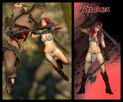 Red Sonja for XPS! by CaressingCarrots