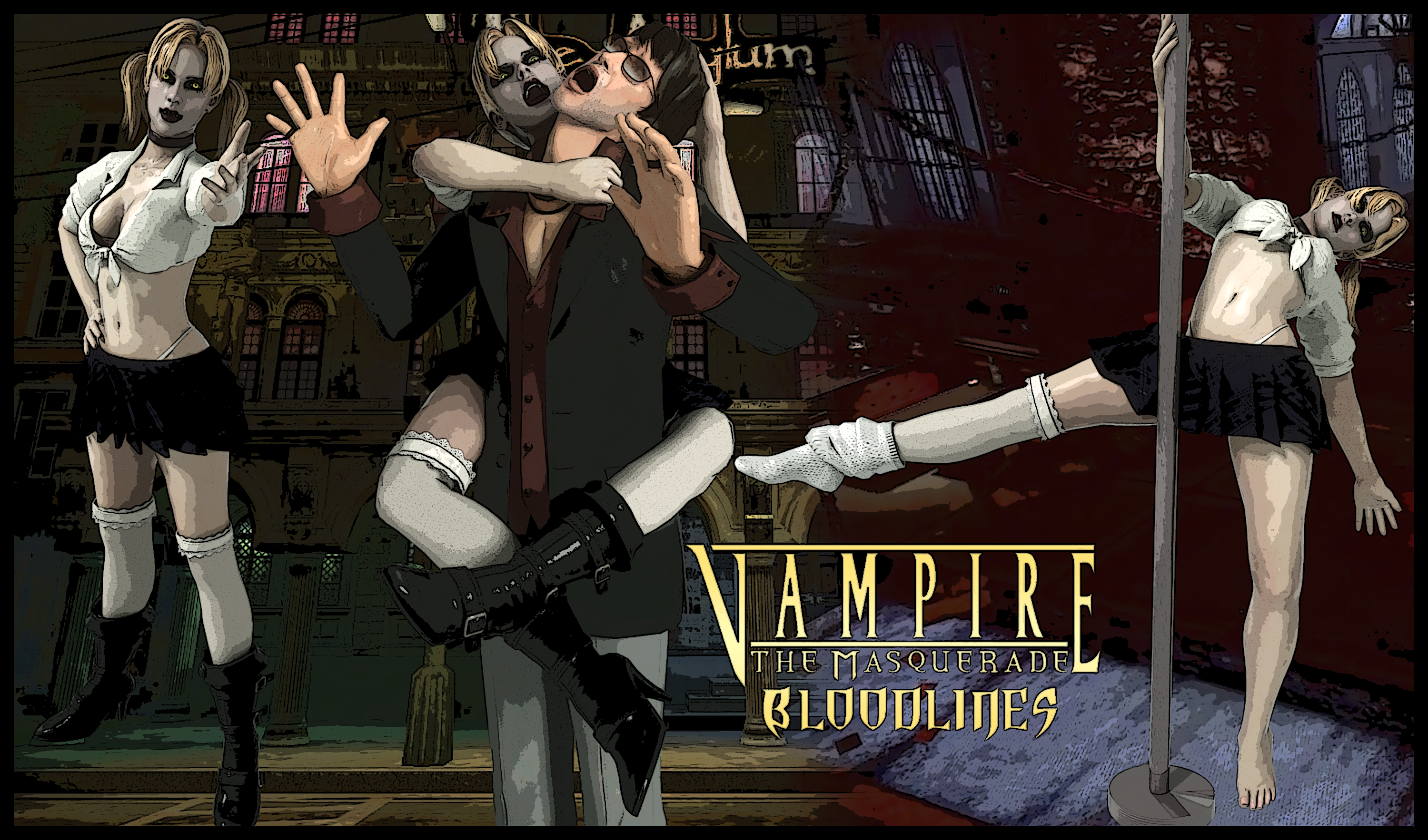 Vampire the Masquerade Bloodlines: Jeanette! (XPS) by