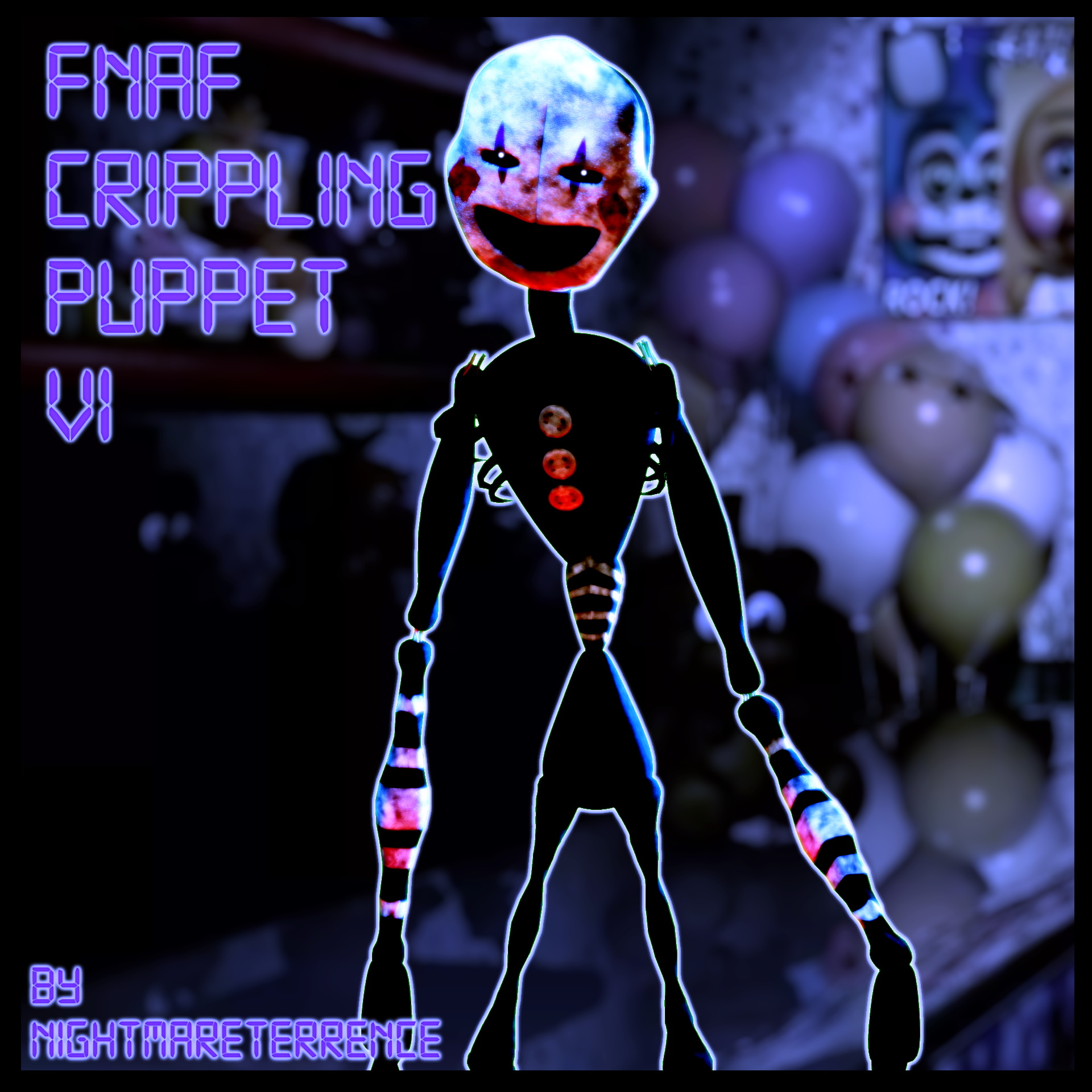 Crippling Puppet Fnaf Sticker - Crippling Puppet Fnaf - Discover & Share  GIFs