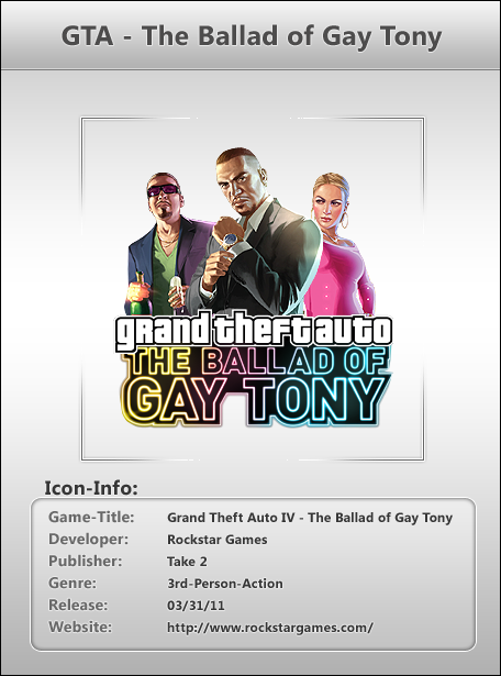 GTA Ballad of Gay Tony  - Icon