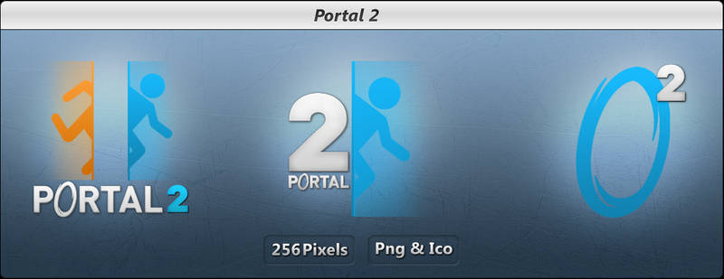 Portal 2 - Icon Pack - LIGHT