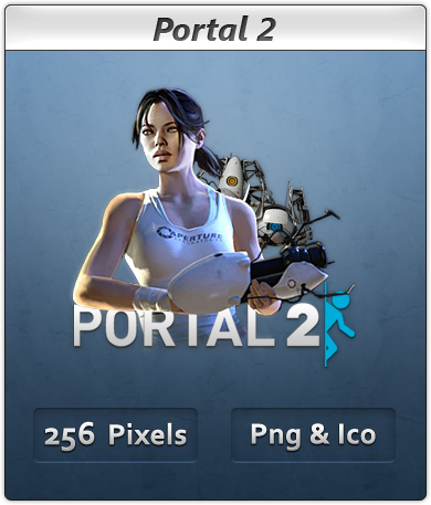 Portal 2 - Chell - Icon