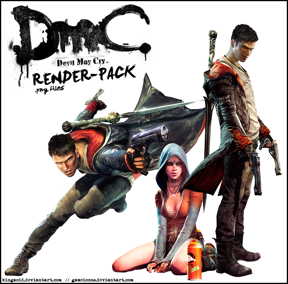 DmC Devil May Cry - RENDER Pack