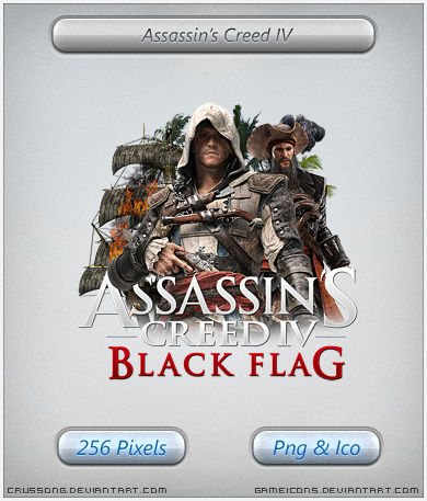 Assassins Creed IV Black Flag - Icon 2 by Crussong on DeviantArt