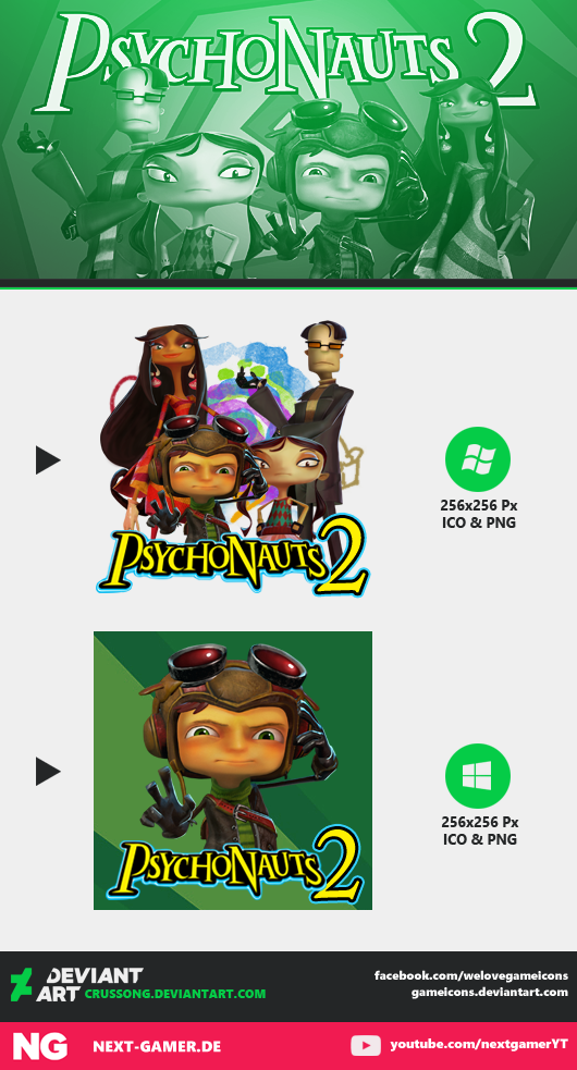 Psychonauts 2 - Icon by Crussong on DeviantArt