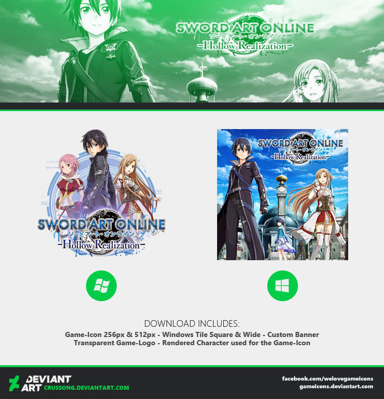 Sword Art Online Hollow Realization Icon Media By Crussong On Deviantart Sword Art Online Hollow Realization Icon Media By Crussong On Deviantart