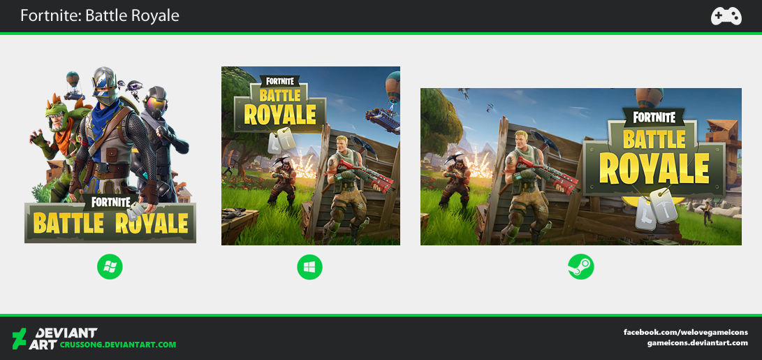 Fortnite Battle Royale Icon By Crussong On Deviantart