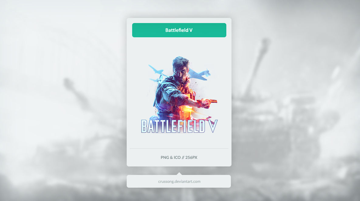 Battlefield V - Icon by Crussong on DeviantArt