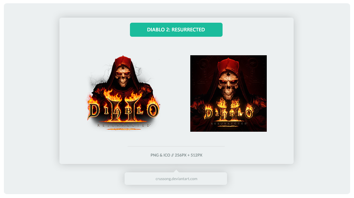 Diablo II: Resurrected - Icon by Crussong on DeviantArt