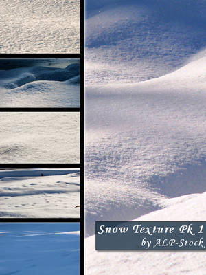 Snow Texture Pk1 by ALP-Stock