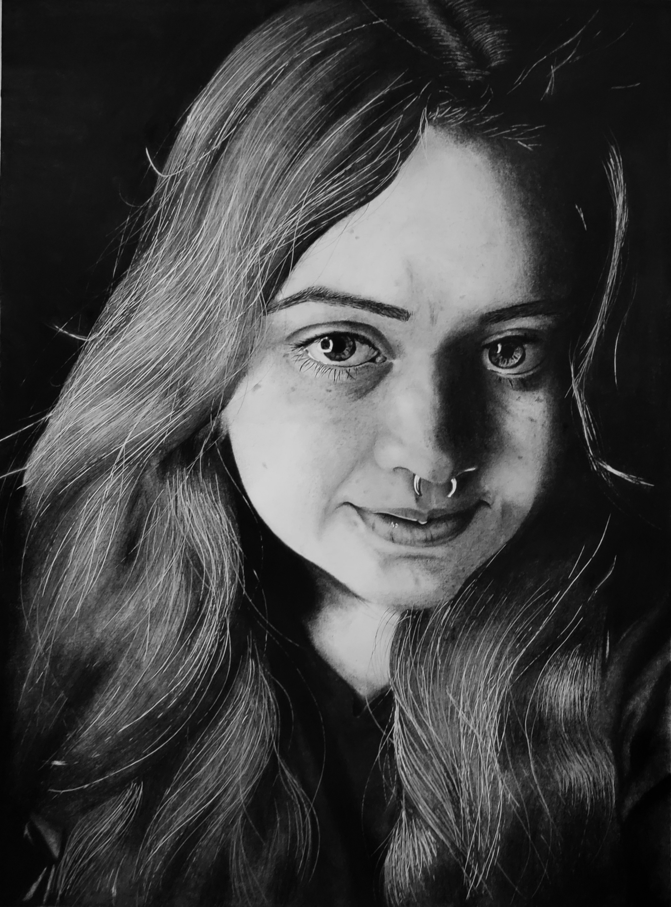 Charcoal Portrait By Princessmolestia2 On Deviantart