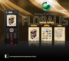 Floralis Theme for SE W880i