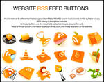 RSS feed button pack by deviantdark