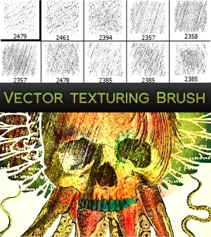 Vector Texture Brushes