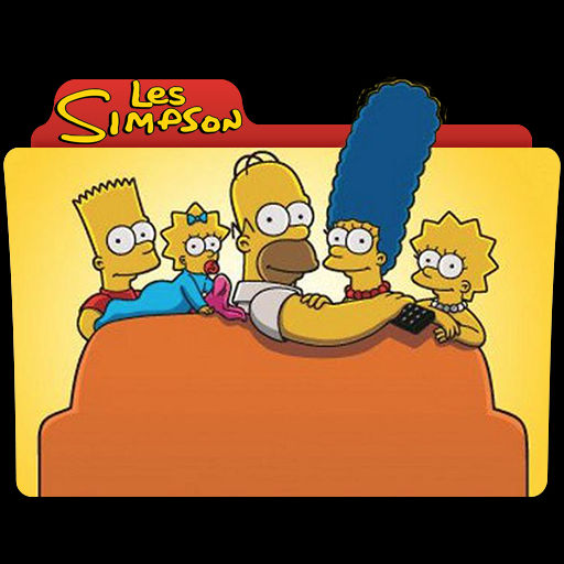 Les Simpson - folder icon by BrBaFlo on DeviantArt