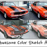 Car Color Sketch